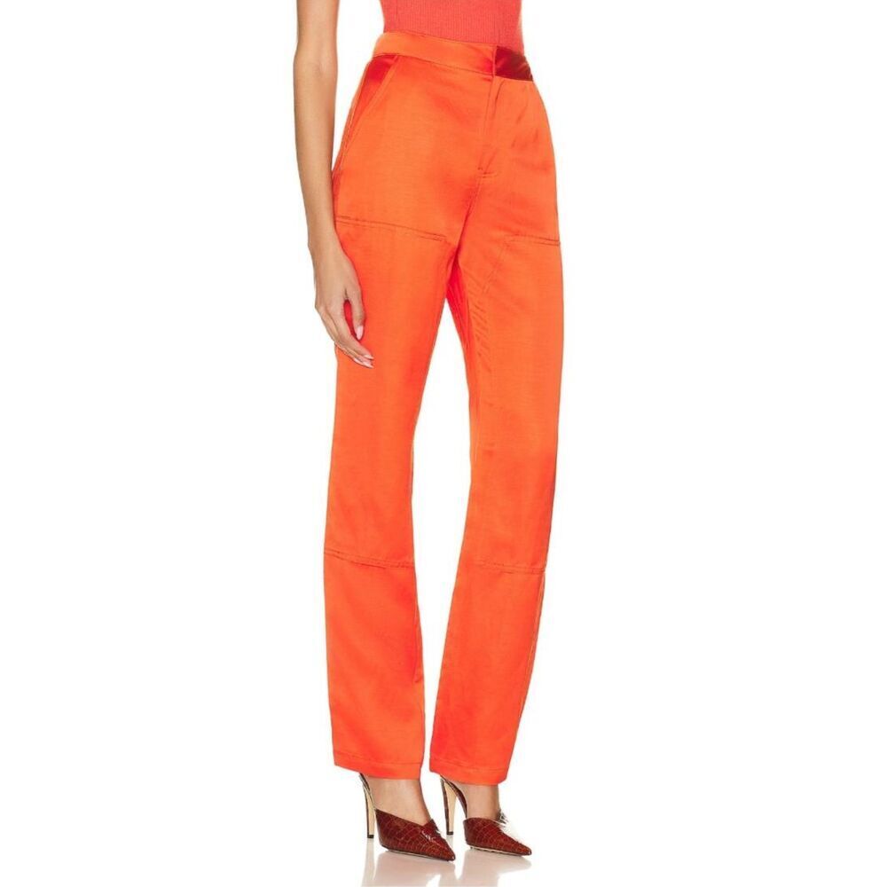 NWT RtA Jaya Pants in Warm Red Sz 2 - Picture 4 of 9